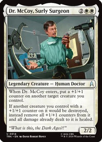 Dr. McCoy, Surly Surgeon -  Foil (TRK-014) - Star Trek