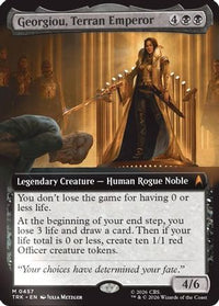 Georgiou, Terran Emperor (Extended Art) -  Foil (TRK-457) - Star Trek