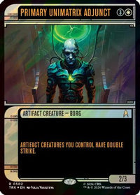 Primary Unimatrix Adjunct (Showcase) (Surge Foil) -  Foil (TRK-502) - Star Trek