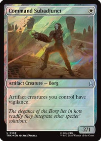Command Subadjunct (Surge Foil) -  Foil (TRK-569) - Star Trek