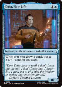 Data, New Life -  Foil (TRK-052) - Star Trek