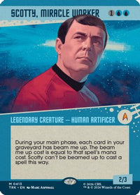 Scotty, Miracle Worker (Showcase) -  Foil (TRK-413) - Star Trek