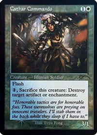 Cathar Commando (Retro Frame) -  Foil (SLD-7132) - Secret Lair Drop Series
