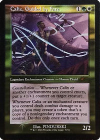 Calix, Guided by Fate (Retro Frame) -  Foil (SLD-7151) - Secret Lair Drop Series