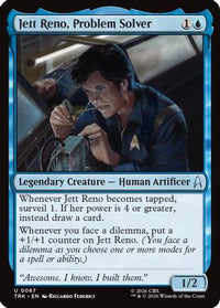 Jett Reno, Problem Solver -  Foil (TRK-067) - Star Trek