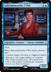 Subcommander T'Pol -  Foil (TRK-082) - Star Trek