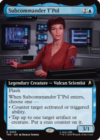 Subcommander T'Pol (Extended Art) -  (TRK-453) - Star Trek