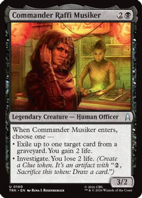 Commander Raffi Musiker -  Foil (TRK-100) - Star Trek