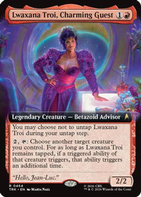 Lwaxana Troi, Charming Guest (Extended Art) -  (TRK-464) - Star Trek