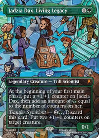 Jadzia Dax, Living Legacy (Borderless) -  Foil (TRK-352) - Star Trek
