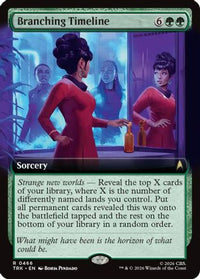 Branching Timeline (Extended Art) -  Foil (TRK-466) - Star Trek