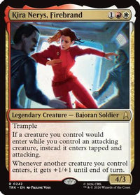 Kira Nerys, Firebrand -  Foil (TRK-242) - Star Trek