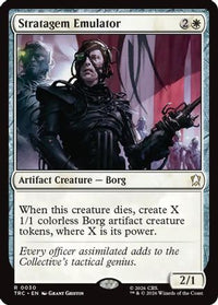 Stratagem Emulator (Surge Foil) -  Foil (TRC-030) - Commander: Star Trek