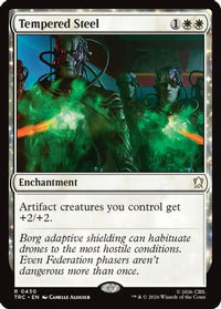 Tempered Steel (Surge Foil) -  Foil (TRC-430) - Commander: Star Trek