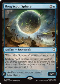 Borg Scout Sphere -  (TRC-036) - Commander: Star Trek