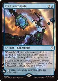 Transwarp Hub (Surge Foil) -  Foil (TRC-052) - Commander: Star Trek