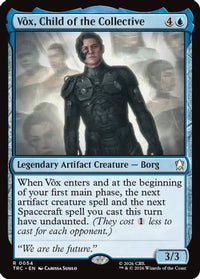 Vox, Child of the Collective (Surge Foil) -  Foil (TRC-054) - Commander: Star Trek