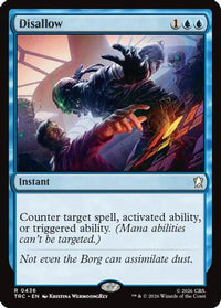 Disallow (Surge Foil) -  Foil (TRC-436) - Commander: Star Trek