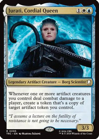 Jurati, Cordial Queen (Surge Foil) -  Foil (TRC-095) - Commander: Star Trek