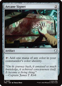 Arcane Signet (Surge Foil) -  Foil (TRC-485) - Commander: Star Trek