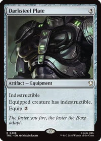 Darksteel Plate (Surge Foil) -  Foil (TRC-488) - Commander: Star Trek