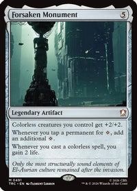 Forsaken Monument (Surge Foil) -  Foil (TRC-491) - Commander: Star Trek