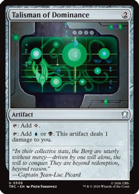 Talisman of Dominance (Surge Foil) -  Foil (TRC-505) - Commander: Star Trek