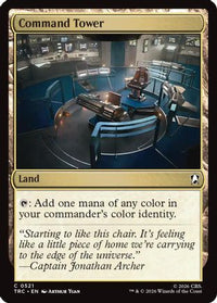 Command Tower (Surge Foil) -  Foil (TRC-521) - Commander: Star Trek