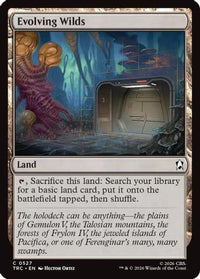 Evolving Wilds (Surge Foil) -  Foil (TRC-527) - Commander: Star Trek