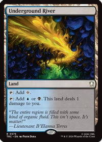 Underground River (Surge Foil) -  Foil (TRC-575) - Commander: Star Trek