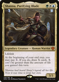 Shanna, Purifying Blade [Dominaria United]