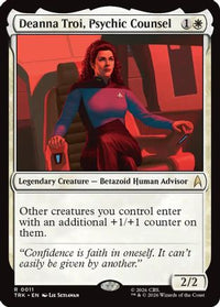 Deanna Troi, Psychic Counsel -  (TRK-011) - Star Trek