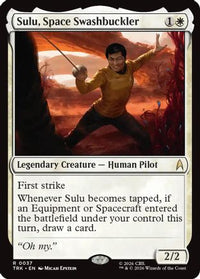 Sulu, Space Swashbuckler -  (TRK-037) - Star Trek