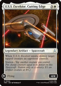 U.S.S. Excelsior, Cutting Edge -  (TRK-044) - Star Trek