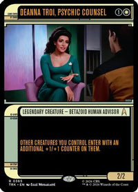 Deanna Troi, Psychic Counsel (Showcase) -  (TRK-365) - Star Trek