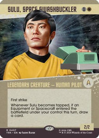 Sulu, Space Swashbuckler (Showcase) -  (TRK-407) - Star Trek
