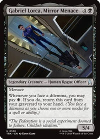 Gabriel Lorca, Mirror Menace -  (TRK-108) - Star Trek