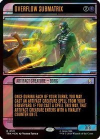 Overflow Submatrix (Showcase) (Surge Foil) -  Foil (TRK-511) - Star Trek