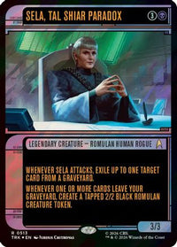 Sela, Tal Shiar Paradox (Showcase) (Surge Foil) -  Foil (TRK-513) - Star Trek