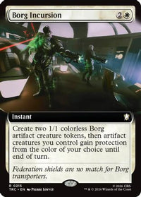 Borg Incursion (Extended Art) -  (TRC-215) - Commander: Star Trek