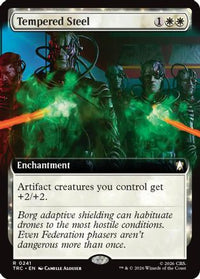 Tempered Steel (Extended Art) -  (TRC-241) - Commander: Star Trek