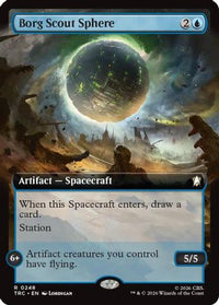 Borg Scout Sphere (Extended Art) -  (TRC-248) - Commander: Star Trek