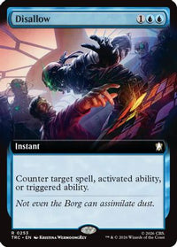 Disallow (Extended Art) -  (TRC-253) - Commander: Star Trek