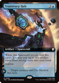 Transwarp Hub (Extended Art) -  (TRC-266) - Commander: Star Trek