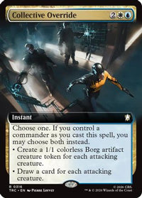 Collective Override (Extended Art) -  (TRC-316) - Commander: Star Trek