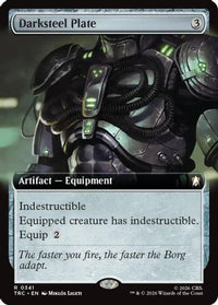 Darksteel Plate (Extended Art) -  (TRC-341) - Commander: Star Trek