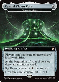 Central Plexus Core - The Immortal Sun (Extended Art) -  (TRC-347) - Commander: Star Trek