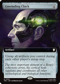 Unwinding Clock (Extended Art) -  (TRC-359) - Commander: Star Trek