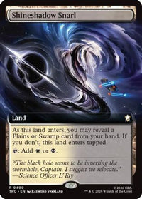 Shineshadow Snarl (Extended Art) -  (TRC-400) - Commander: Star Trek