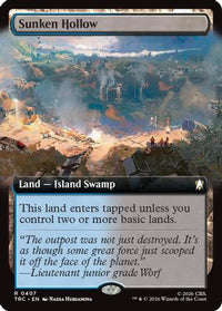 Sunken Hollow (Extended Art) -  (TRC-407) - Commander: Star Trek